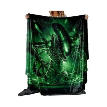 Imagem de Cobertor De Flanela De Filme De Terror Quente E Macio Decoração De Hal