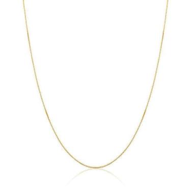 Imagem de Corrente de ouro 18k Veneziana 50 cm - Elegancy, peso:1,74grl0,52mm