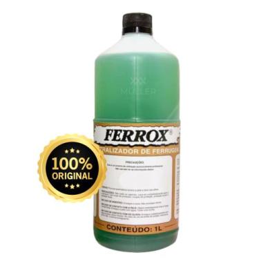 Imagem de Neutralizador Remove Ferrugem Ferrox 1 Litro - Reprotecnica - Reprotéc