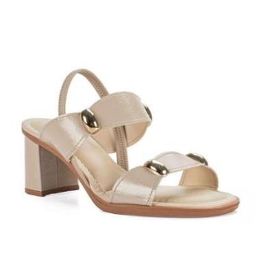 Imagem de Sandália Mississipi de Salto Bloco Feminina MF765-Feminino