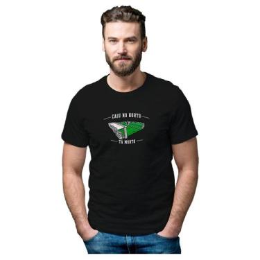 Imagem de Camiseta Caiu no Horto Tá Morto - Novomanto, Preto, M