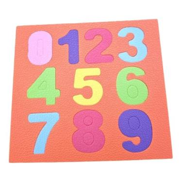 Imagem de Kokiya Tapete de espuma colorido com quebra-cabeça de formas para atividades infantis, ideal para crianças pequenas, meninos e meninas. Perfeito para creches, Número