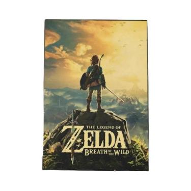 Imagem de Pôsteres E Adesivos De Arte De Zelda Link, Murais De Parede Para Decor