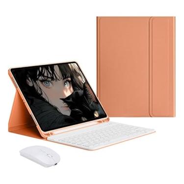 Imagem de Kit Capa para Samsung Galaxy Tab S9: Capa para Tablet + Teclado + Mouse