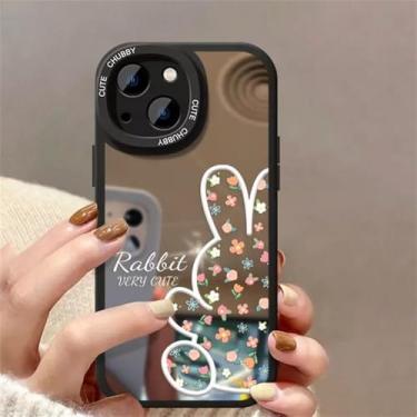 Imagem de Capa com espelho de maquiagem para Xiaomi Redmi Note 13 Pro Plus 11S 10S 9S 11T 12 11 10 9 8 Pro A1 A2 13C 13 12C 12 9A 9C 10C, S10610, para Redmi 12