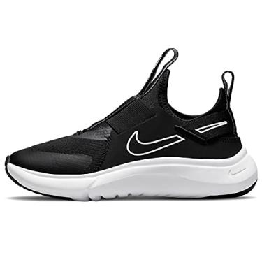 Imagem de Nike Flex Plus Tênis de corrida infantil casual, Preto/branco, 7 Toddler