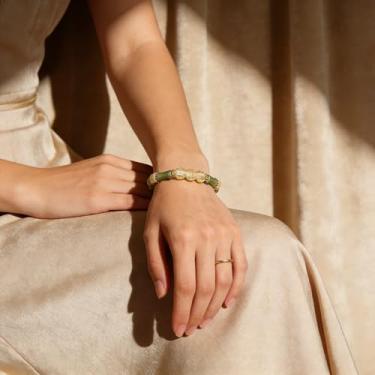 Imagem de Pulseiras elásticas para mulheres, homens, olho de tigre natural, lápis-lazúli, contas de cristal, pulseiras elásticas para alegria, felicidade, prazer, joias empilháveis para homens, pulseiras