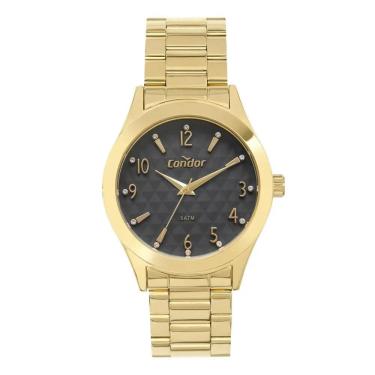 Imagem de Relógio Condor Feminino Dourado Analógico Co2039Kxvsk4P