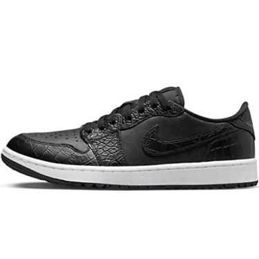 Imagem de Nike Tênis de golfe masculino Air Jordan 1 Low G, Preto, 36