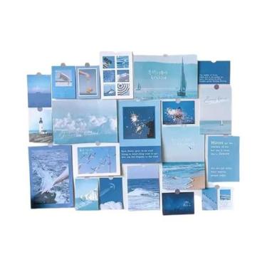 Imagem de Kit De Colagem De Parede Com Tema Nórdico 20PCS, Imagens Estéticas Par