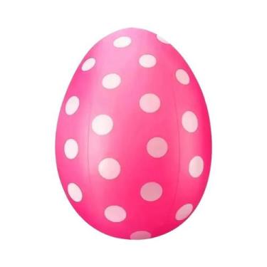 Imagem de Decoração Inflável De Ovo De Páscoa De 20 Polegadas, Colorida, Para Ja