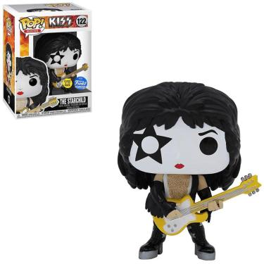 Imagem de Funko Pop Rocks Kiss 122 The Starchild Glows Exclusive