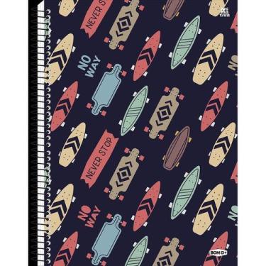 Imagem de Caderno Universitário Capa Dura 15 Matérias 240 Folhas Skate - ANIMATI