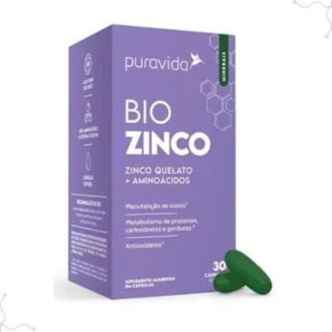 Imagem de Bio Zinco (30 Cápsulas) - Pura Vida-Unissex