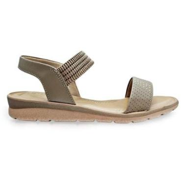 Imagem de Sandália Usaflex Feminina Conforto Amortecedor Tira Elástica Cor:;Tamanho:35;Genero:Mulher-Feminino