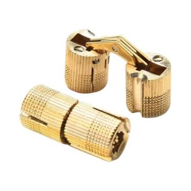 Imagem de Dobradiças De Cobre E Latão Para Portas, 2-6 Peças, Dobradiça Cilíndri