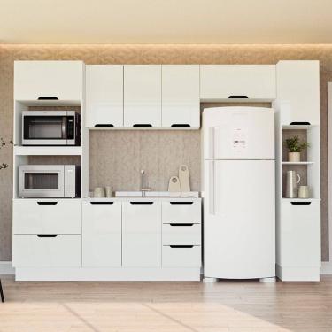 Imagem de Cozinha Modulada 5 Pecas sem Pia e Rodape Maeena Politorno