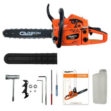 Imagem de Motosserra a Gasolina 58cc 3,4HP Motor Serra Motoserra Profissional Sa