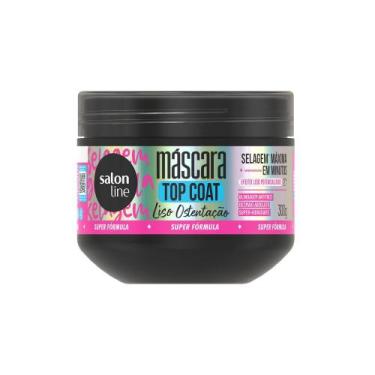 Imagem de Salon line top coat máscara meu liso ostentação 300g