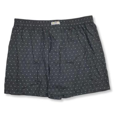 Imagem de Cueca Samba Canção de Algodão Dom Marco, GG, Chumbo