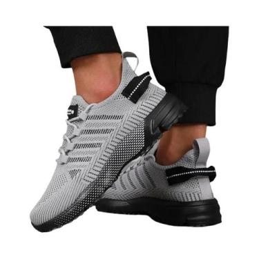 Imagem de Tênis Casuais Masculinos Leves, Respiráveis E Confortáveis Com Sola Gr