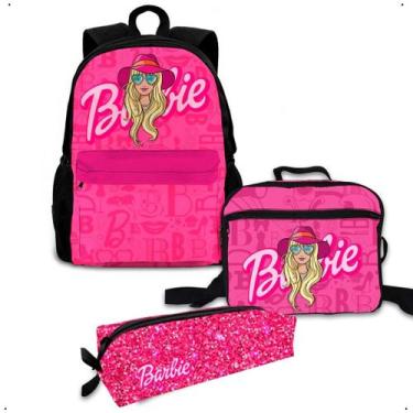 Imagem de Kit Mochila Bolsa Escolar Com Lancheira Térmica E Estojo Personalizado