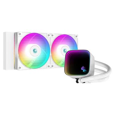 Imagem de Refrigerador de líquido para CPU DeepCool LS520 SE WH 240 mm (4ª geraç