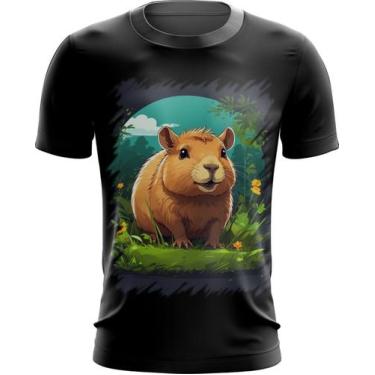 Imagem de Camiseta Dryfit Capivara do Bem Animalzinho 12 - Kasubeck Store®, INF 