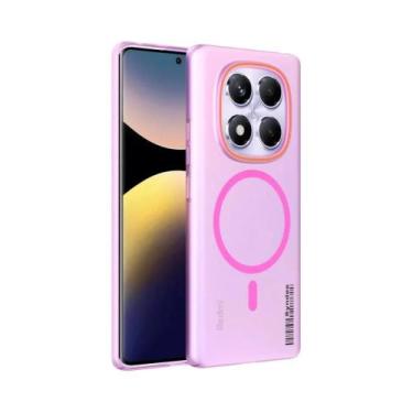 Imagem de Capa Magnética Translúcida Fina Para Carregamento Para Xiaomi Redmi No