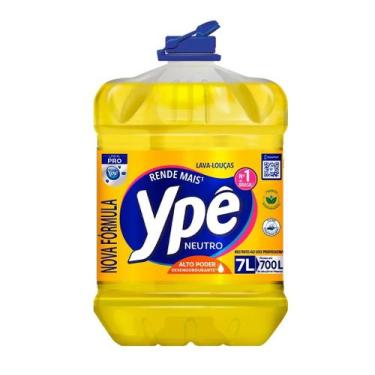 Imagem de Detergente Líquido Neutro Ypê Pro 7 Litros