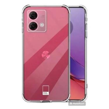 Imagem de Capa Capinha para Motorola Moto G84 5G transparente anti impacto  - Bo