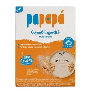Imagem de Cereal Infantil Papapá De Multicereais - 170g