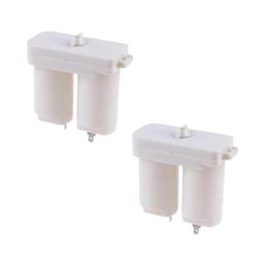 Imagem de Caixa De Bateria Universal Branca Com Compartimentos Duplos Para Acess