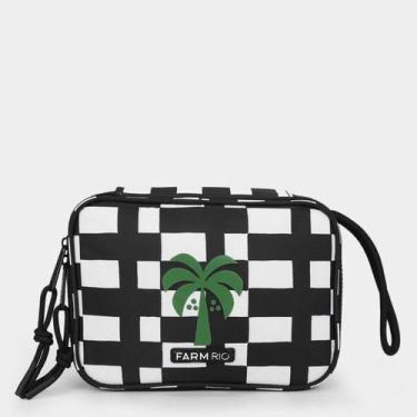 Imagem de Necessaire Farm Xêro Dança De Listras, Off white, Único