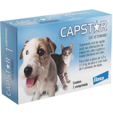 Imagem de Capstar 11,4mg 1 Comprimido - Novartis