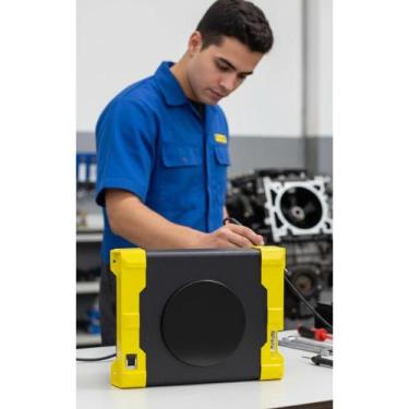 Imagem de 2x Fonte Automotiva 70A Bivolt Bat Meter Amarela - Congratulations Sto