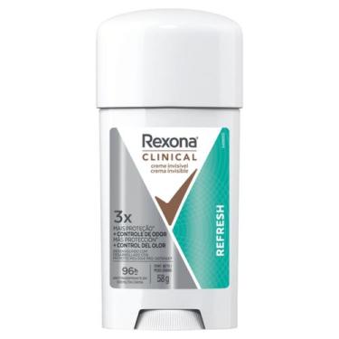 Imagem de Des Rexona Clinical Creme 58G Fem Refresh