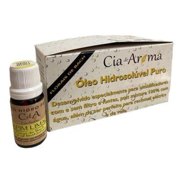 Imagem de KIT 10 Óleo Hidrossolúvel Capim Limão Umidificadores 10ml - Lua Místic