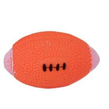Imagem de Brinquedo Pet. Bola de Futebol Americano. Mordedor para Cachorro de Bo
