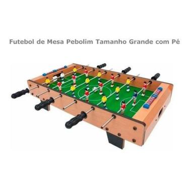 Imagem de Mesa De Pebolim Futebol De Mesa Diversão Completa - Abelhuda Presentes