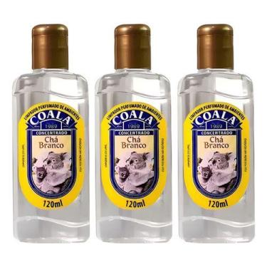 Imagem de Kit 3 limpador concentrado coala cha branco 120ml
