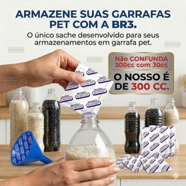Imagem de Sache Absorvedor De Oxigênio - 300cc - KIt com 10 unid. - BRSACHES