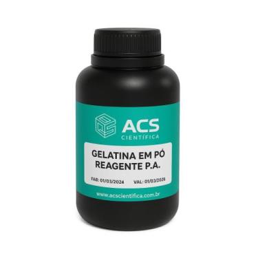 Imagem de Gelatina em Pó Reagente P.A 500gr ACS Científica