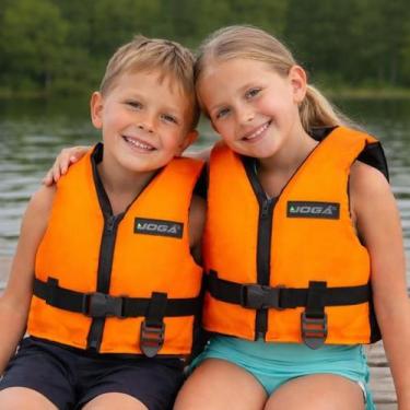 Imagem de Colete Salva Vidas Criança Infantil Jogá Wave 15kg a 40kg Flutuar Flut