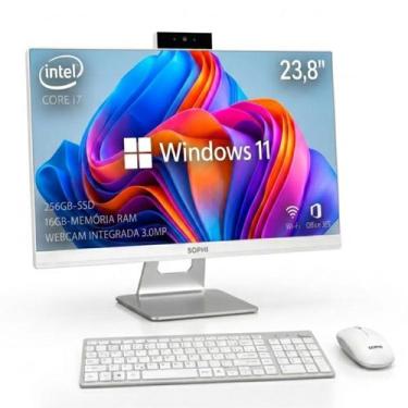 Imagem de Computador All In One Completo Intel Core I7 16gb Ram Ssd 256gb Tela 2