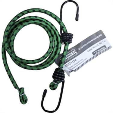 Imagem de Elastico Para Bagageiro Starfer 1,0M Gancho Metal - 5021154 - Kit C/10