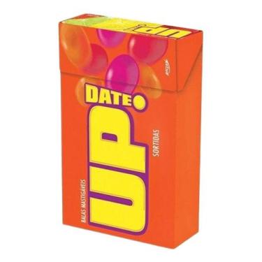 Imagem de Kit c/ 6 Bala Mastigavel Up Date Frutas Sortidas 34g - - Riclan