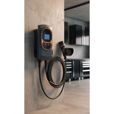 Imagem de Wallbox Carregador Carro Elétrico 7.6kw 32a Tipo 2 - Congratulations S
