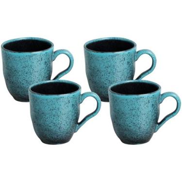 Imagem de Conjunto com 4 Canecas Orgânico Petroleum 273ml - Porto Brasil - Porto