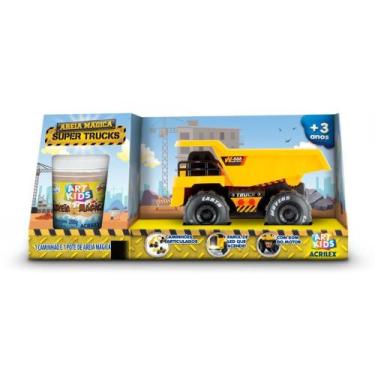 Imagem de Massa Areia Areia Magica Super TRUCKS 200G Pote - Acrilex